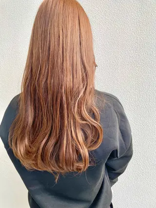 ロング カラー ボブ／パーマ指名 No. 1🍃れんとのヘアスタイル