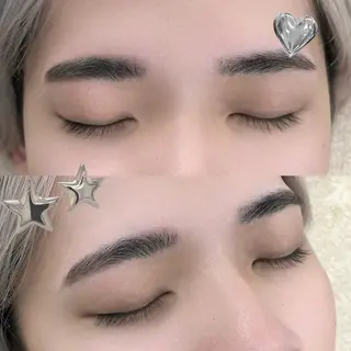 さつき🐩🖤 束感/可愛い/韓国風のマツエク・マツパデザイン