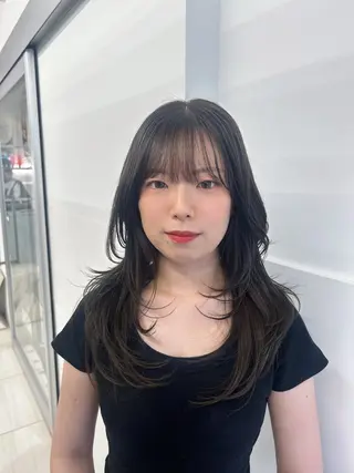 ロング カラー BASSA池袋 Rera/レイヤーのヘアスタイル