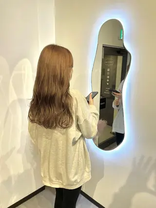 ロング カラー 👑髪質改善カラー 中垣斗希のヘアスタイル