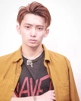 ショート カラー メンズ cachecache所属・及川 光のヘアスタイル