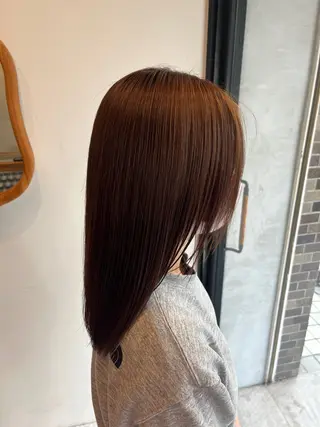 ミディアム モモセ ユメトのヘアスタイル