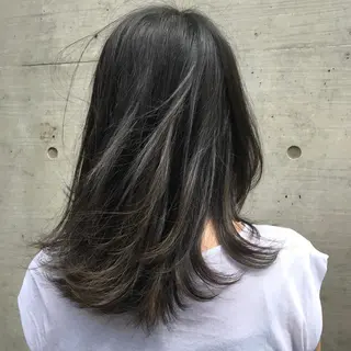 ミディアム カラー cfr professional artist salon所属・佐野 智史のヘアスタイル