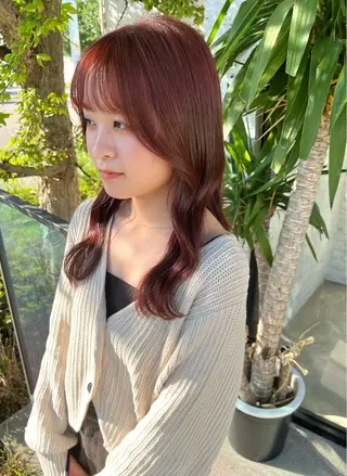 ミディアム カラー 池本 勇大のヘアスタイル