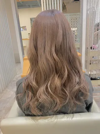 ロング カラー ヘアアレンジ Design Color🐰アユミのヘアスタイル