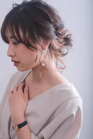 カラー ヘアアレンジ 伊藤 裕貴のヘアスタイル