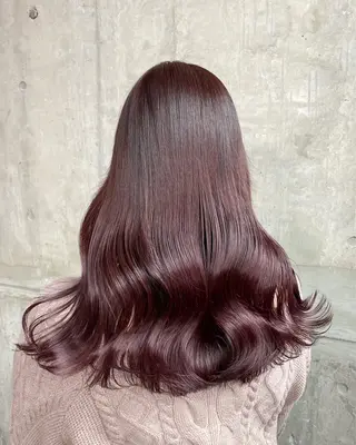 ロング カラー ヘアアレンジ 🪞［公式］ UNITED横浜🪞のヘアスタイル
