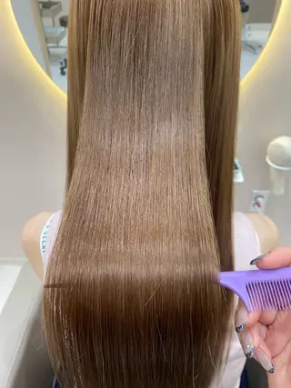 ロング カラー 透明感カラー💜艶髪 sayakaのヘアスタイル