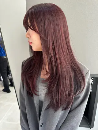 ロング AIRI layer cut hairのヘアスタイル