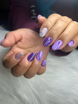 ミディアム Haruu_nail所属・古賀 はるみのネイルデザイン