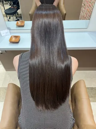 ロング okada riruのヘアスタイル