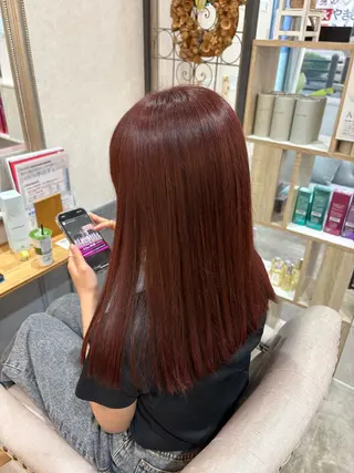 カラー サンクチュアリ千里山店所属・美容室 sanctuaryのヘアスタイル