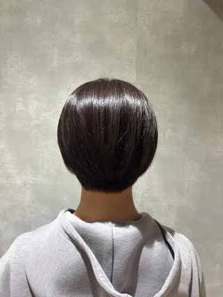 ショート カラー 🎀Maho🎀ボブ × 髪質改善のヘアスタイル