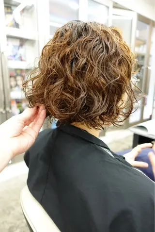 ショート パーマ 🌐サトウ リョウ🌐のヘアスタイル