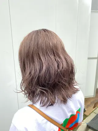 ミディアム カラー ブリーチ指名No.1 Daikiのヘアスタイル