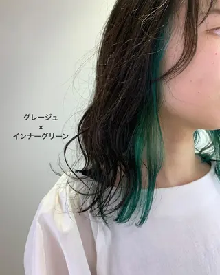 ミディアム カラー SALOWIN神戸三宮店所属・【美髪を叶える】中谷 彰宏（アキ)のヘアスタイル