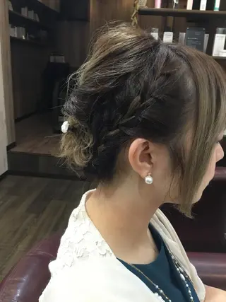 ヘアアレンジ 金崎 新吾のヘアスタイル