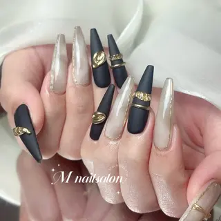 ネイル M🌷nail 長さだし専門店のネイルデザイン
