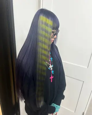 ロング 🐈⬛ブリーチ カラー特化🐈⬛彩のヘアスタイル