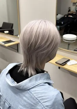 ミディアム カラー ✨【公式】 juhl.横浜✨のヘアスタイル