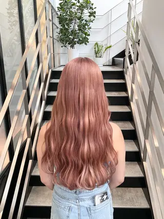 ロング カラー go today shaire salon 本店所属・yoshi ☆のヘアスタイル