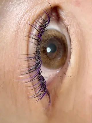 マツエク・マツパ Plume micoのマツエク・マツパデザイン