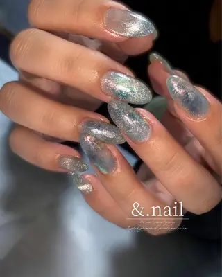 ネイル &.nail/ ニュアンス/持込み可のネイルデザイン