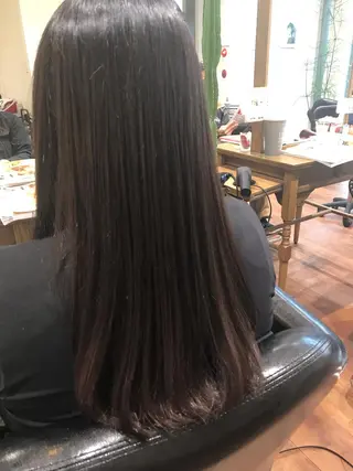 ロング アザマ　ヤスカツ _rosso 川口のヘアスタイル