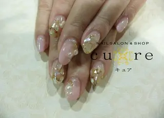ミディアム ネイル ネイルサロン Cureのネイルデザイン