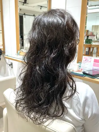 ロング 🐝メンズハイライト …Rioのヘアスタイル