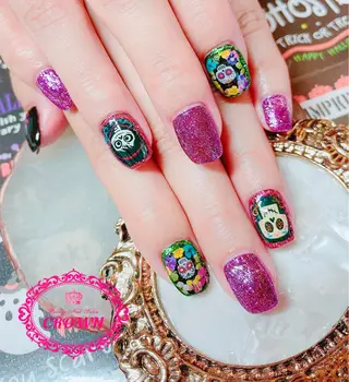 ネイル CROWN プライベートサロンのネイルデザイン