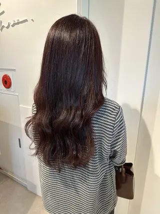 ロング カラー 和田 あおいのヘアスタイル