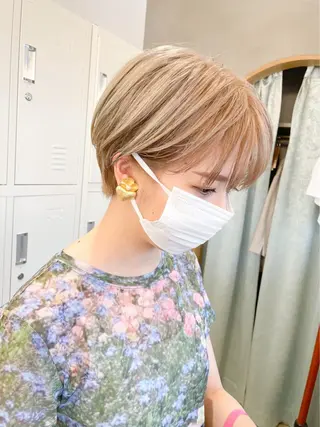 ショート サロウィン銀座RAYⅡ所属・❣️髪質改善/ 美髪矯正/沼座悠人のヘアスタイル