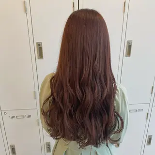 ロング カラー YUNA ユウナのヘアスタイル