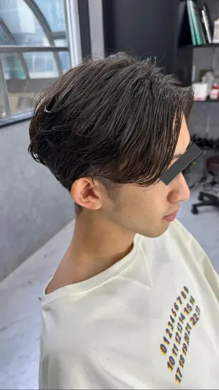 パーマ メンズ Mayo/ダブルカラ メンズカット/カラーのヘアスタイル