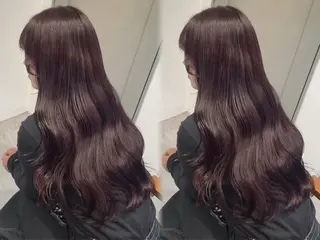 カラー hiyori /透明 感ピンク/ラベンダーのマツエク・マツパデザイン