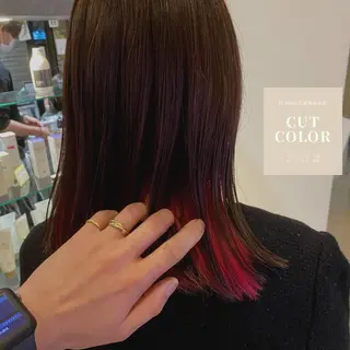 ミディアム ému エミュ　hair &spa所属・近藤 みゅうまのヘアスタイル