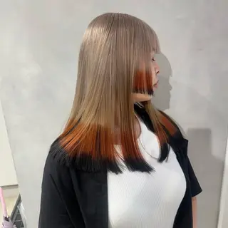 カラー デザインカラー/パー マ🦖外岡咲希🦖のヘアスタイル