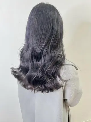 ロング SOURCE 堺東のヘアスタイル