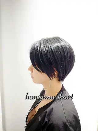 ショート カラー GO TODAY SHAiRE SALON キラリトギンザ店所属・🐱higajo🐱 比嘉門(ヒガジョウ)のヘアスタイル