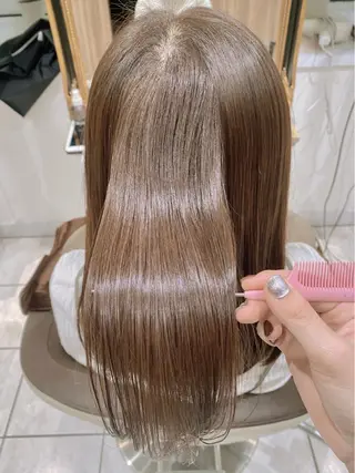 ミディアム 【縮毛矯正特化】 kyokaのヘアスタイル