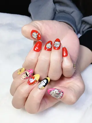 ネイル kipinail 川﨑えりかのネイルデザイン