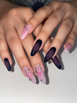 ネイル 🌐mifumi🌐 Rommy　京橋のネイルデザイン