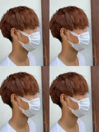 ショート カラー ekolu所属・髪質改善･縮毛矯正 特化･ユウシンのヘアスタイル