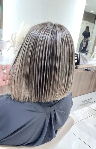 カラー ロング 大宮/バレイヤージュ 髪質改善/澤田隆誠のヘアスタイル