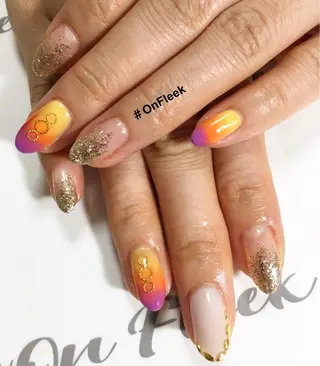 ネイル NailSalon ＃OnFleekのネイルデザイン