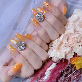 ネイル 長さだし専門店 M2　rikaのネイルデザイン