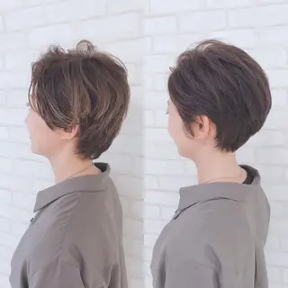 ショート アビリタ 警固のヘアスタイル