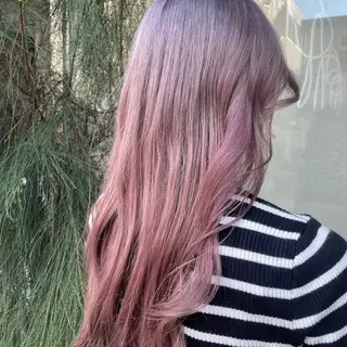 ロング カラー sawaka🪽うる 艶カラー/レイヤーのヘアスタイル