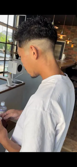 ショート パーマ メンズ メンズ🎱女性も歓迎 ✨🌵榊原崇文🌵のヘアスタイル